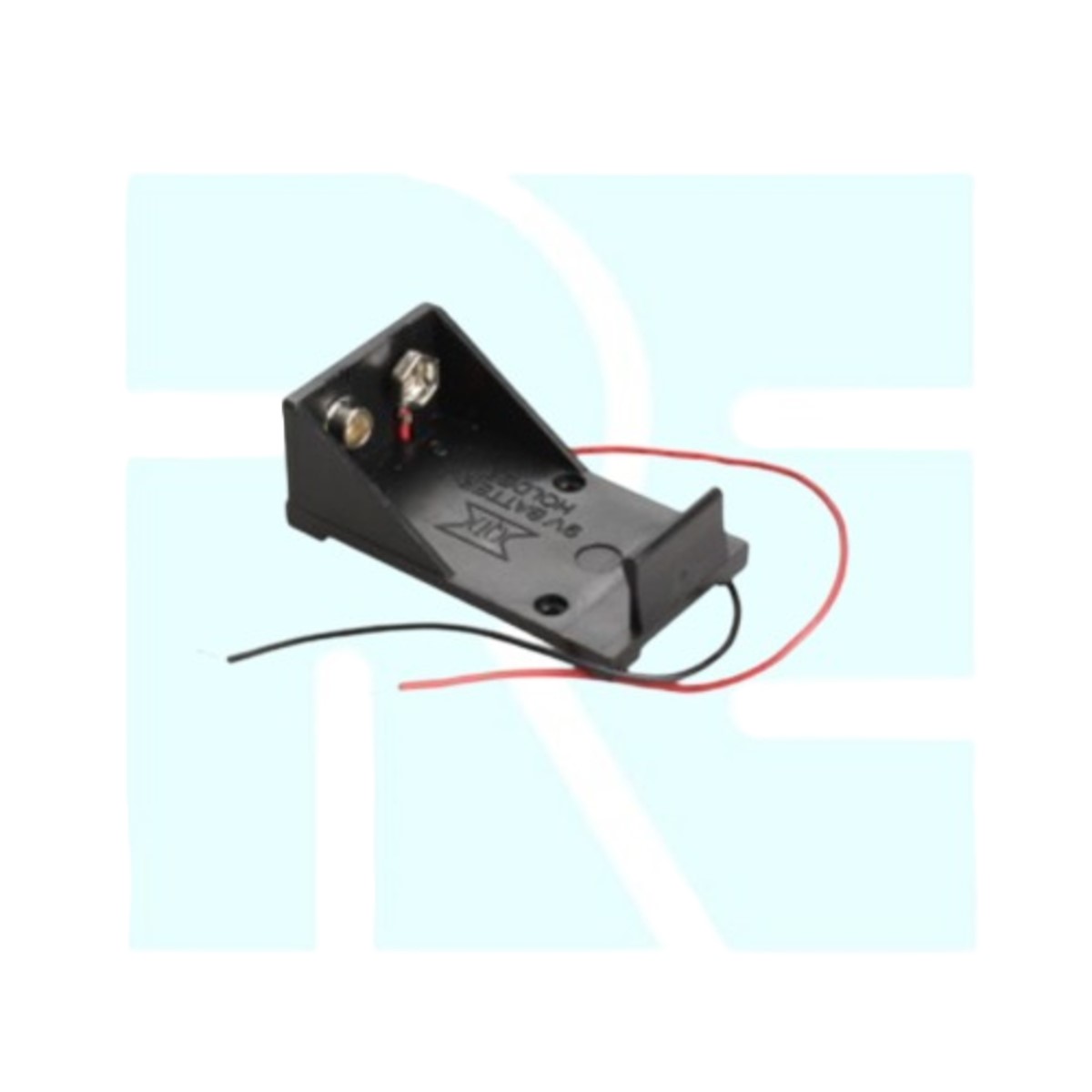 9V Battery Holder Without Cover with Lead (9V Battery Clip Holder) image 2