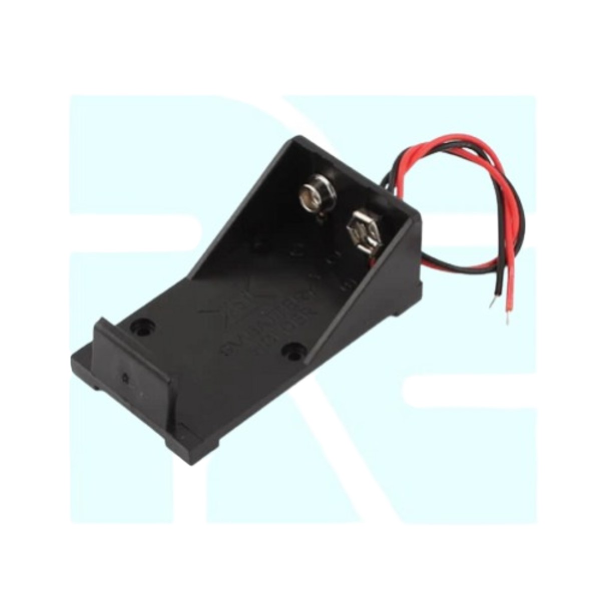 9V Battery Holder Without Cover with Lead (9V Battery Clip Holder) image 4