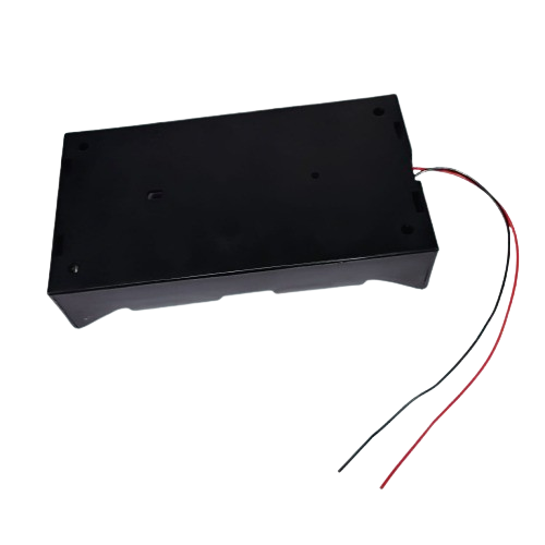 4 x D Type Battery Holder with 130mm Wire Leads (6V Battery Holder) image 2