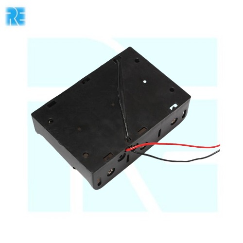 D Type Battery Holder For 3 Battery In Line with 130mm Leads image 2