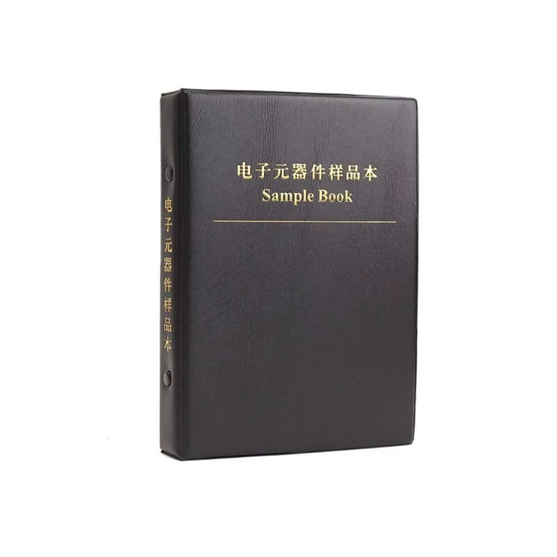Electronic Components Sample Book Case Only (Empty Storage Binder for SMD Sample Pages) image 1