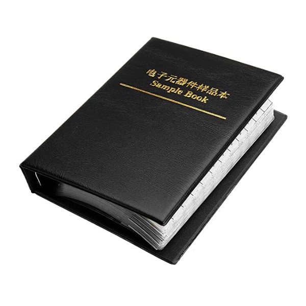 SMD Chip Transistor & Diode Kit Sample Book 1500PCS (60 SOT-23 Values × 25 Pieces)