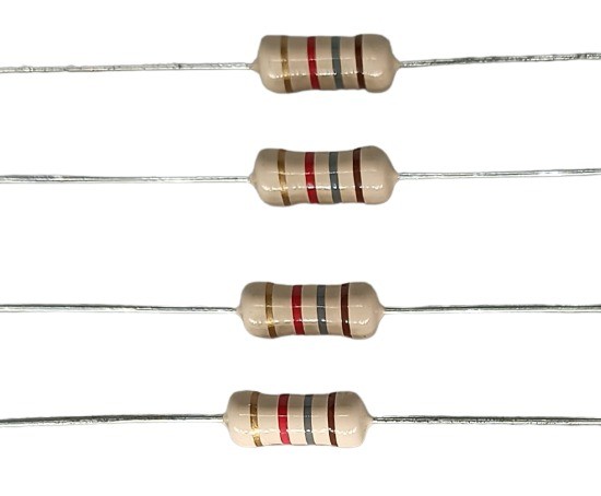 1.8K Ohm 1W 5% Carbon Film Resistor     image 1