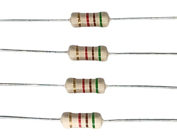 5.1K Ohm 1W 5% Carbon Film Resistor     image 1