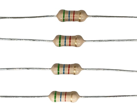 5.6K Ohm 1W 5% Carbon Film Resistor     image 1