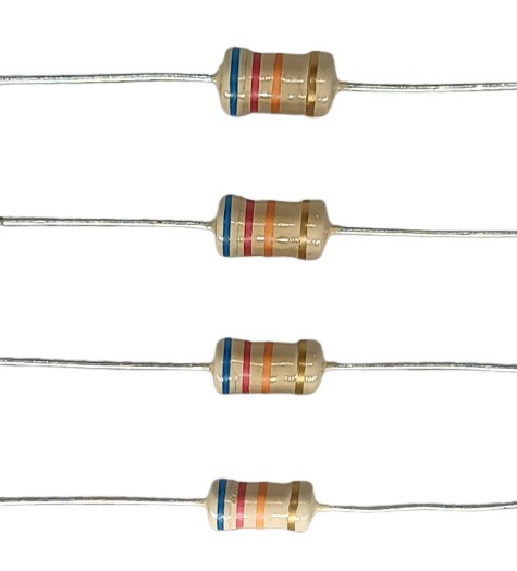 62K Ohm 1W 5% Carbon Film Resistor        image 1