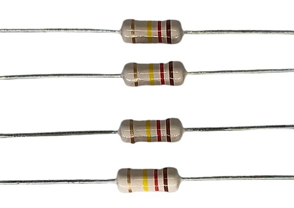 120K Ohm 1W 5% Carbon Film Resistor     image 1
