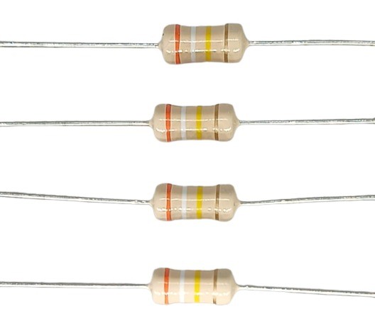 390K Ohm 1W 5% Carbon Film Resistor       image 1