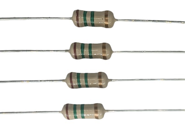 1.5M Ohm 1W 5% Carbon Film Resistor      image 1