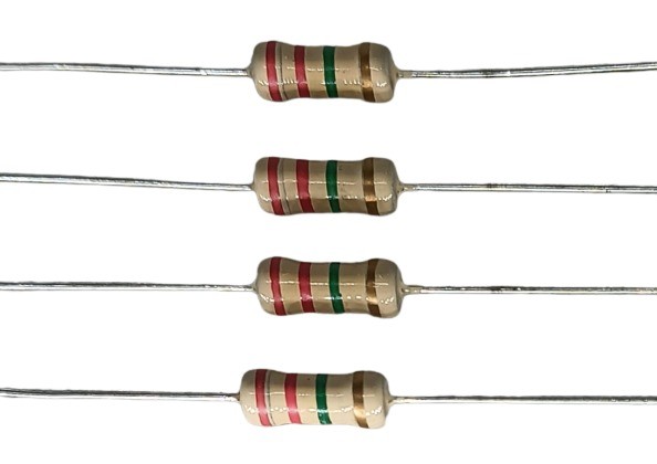 2.2M Ohm 1W 5% Carbon Film Resistor     image 1