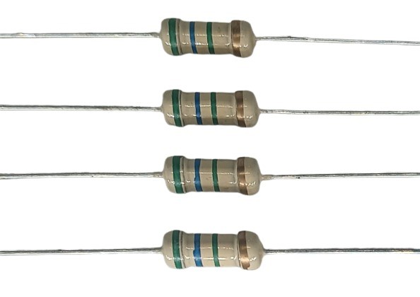 5.6M Ohm 1W 5% Carbon Film Resistor     image 1