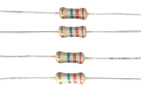 22M Ohm 1W 5% Carbon Film Resistor     image 1