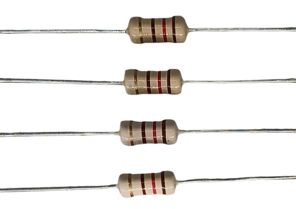 120E 1W 5% Carbon Film Resistor     image 1