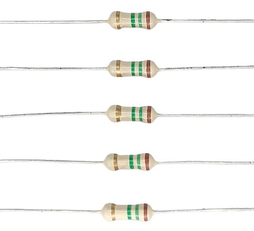 1.5M Ohm 1/2W 5% Carbon Film Resistor   image 1