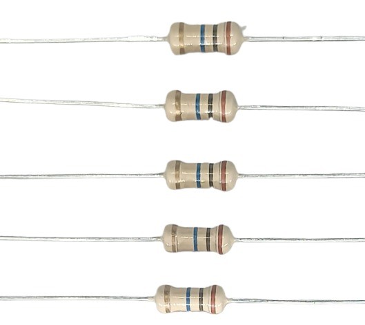 10M Ohm 1/2W 5% Carbon Film Resistor   image 1