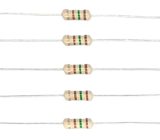 150E 1/2W 5% Carbon Film Resistor      image 1