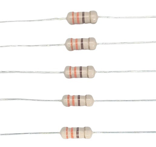 330E 1/2W 5% Carbon Film Resistor       image 1