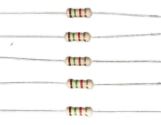 1.5K Ohm 1/2W 5% Carbon Film Resistor     image 1