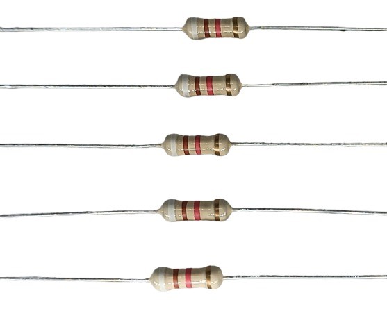 9.1K Ohm 1/2W 5% Carbon Film Resistor     image 1