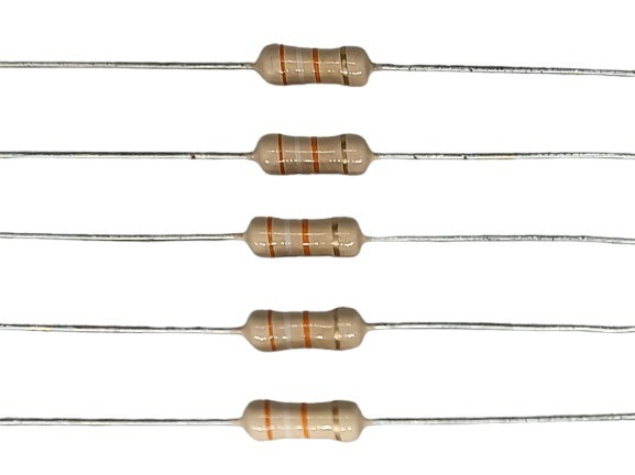 39K Ohm 1/2W 5% Carbon Film Resistor   image 1