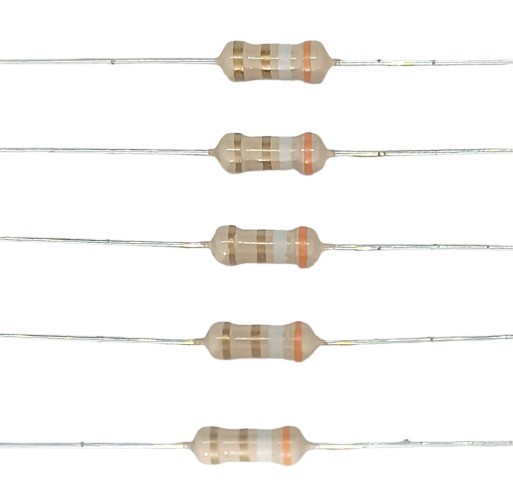 3.9E 1/2W 5% Carbon Film Resistor     image 1