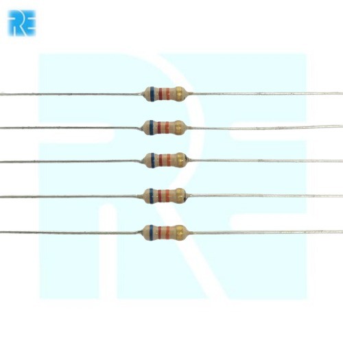 62K Ohm 1/4W 5% Carbon Film Resistor image 1