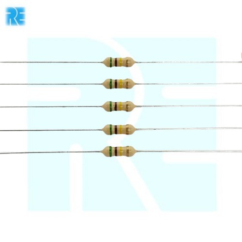 510K Ohm 1/4W 5% Carbon Film Resistor image 1