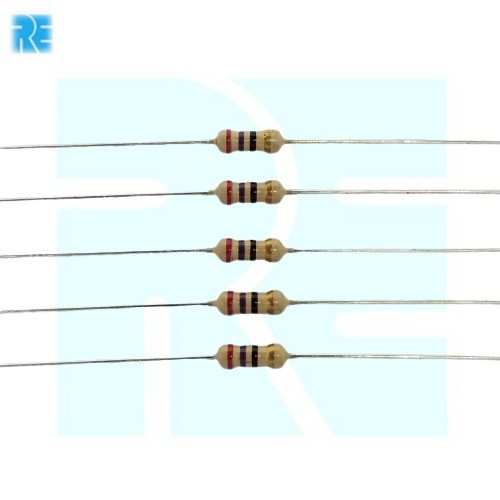 27E 1/4W 5% Carbon Film Resistor image 1
