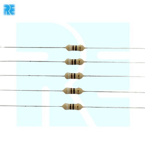 91E 1/4W 5% Carbon Film Resistor image 1