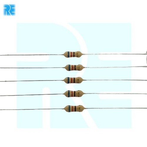620E 1/4W 5% Carbon Film Resistor image 1