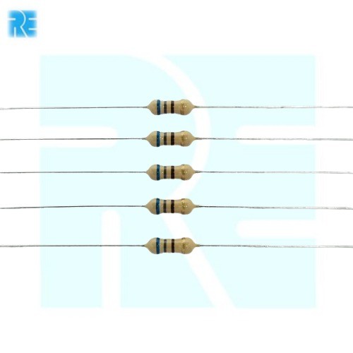 680E 1/4W 5% Carbon Film Resistor image 1