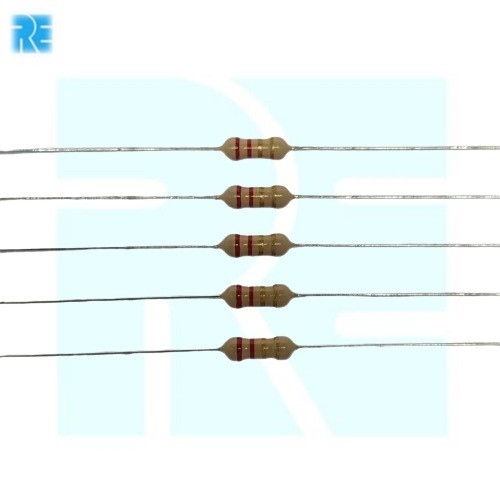 2.2E 1/4W 5% Carbon Film Resistor image 1