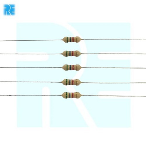 5.6K Ohm 1/4W 5% Carbon Film Resistor image 1
