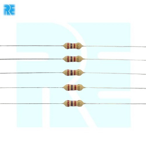 2.7K Ohm 1/4W 5% Carbon Film Resistor image 1