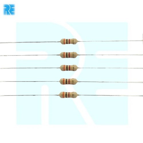 3K Ohm 1/4W 5% Carbon Film Resistor image 1
