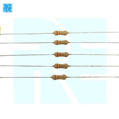 3.3E 1/4W 5% Carbon Film Resistor image 1