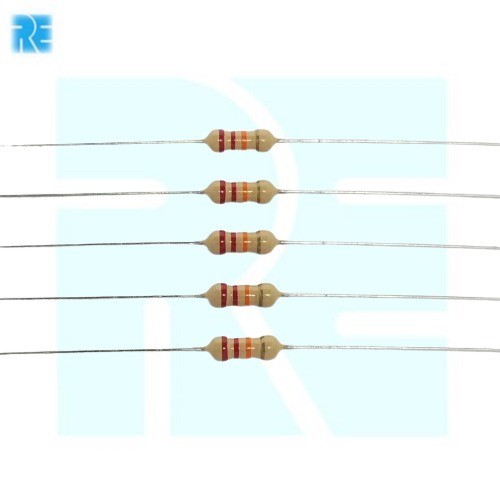 22K Ohm 1/4W 5% Carbon Film Resistor image 1