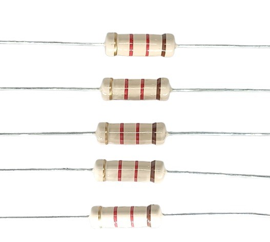 1.2K Ohm 2W 5% Carbon Film Resistor  image 1