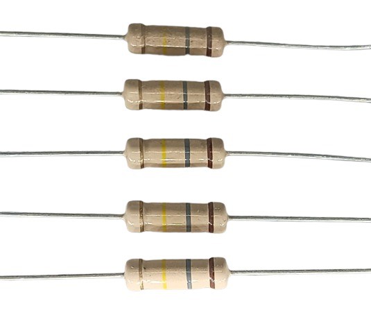 180K Ohm 2W 5% Carbon Film Resistor   image 1