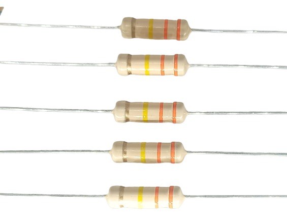 330K Ohm 2W 5% Carbon Film Resistor  image 1