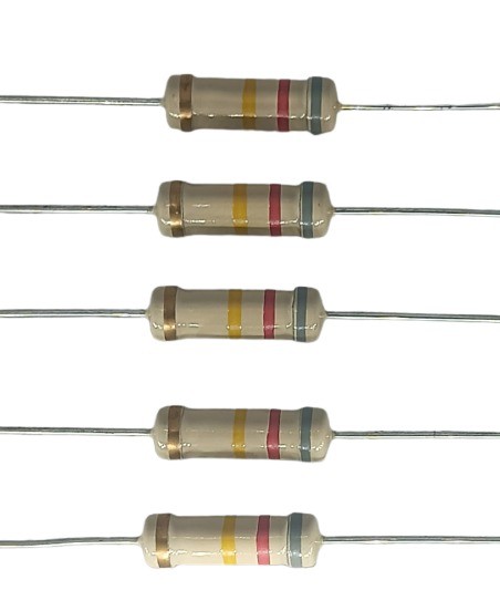 820K Ohm 2W 5% Carbon Film Resistor  image 1