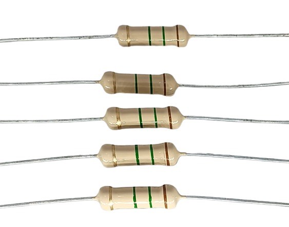 1.5M Ohm 2W 5% Carbon Film Resistor  image 1