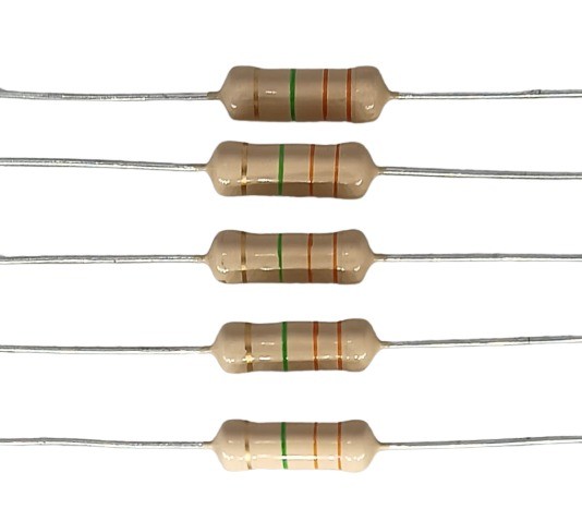 3.3M Ohm 2W 5% Carbon Film Resistor      image 1