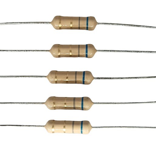 6.8E 2W 5% Carbon Film Resistor   image 1