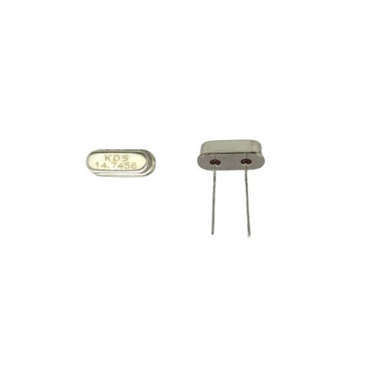 14.7456MHz Crystal Resonator HC49S Through Hole Quartz Crystal (14.7456MHz Frequency Crystal) image 1