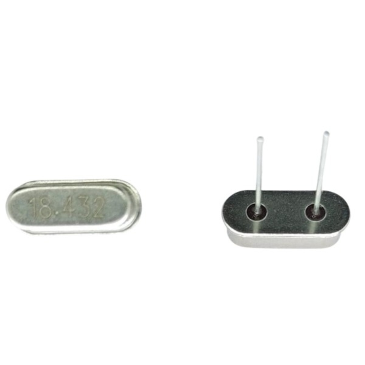 18.432MHz Crystal Cut Size HC49/S Through Hole Quartz Frequency Crystal (18.432MHz Crystal Resonator) image 1
