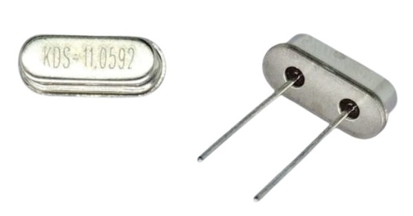 11.0592MHz Crystal Cut Size HC49S Through Hole Quartz Frequency Crystal (11.0592MHz Crystal Resonator) image 1