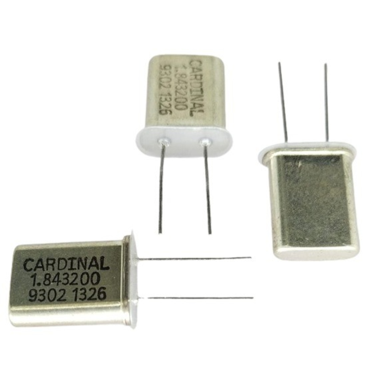 1.843200MHz Crystal HC49U Through Hole Resonator (Quartz Crystal, Frequency Crystal) image 1