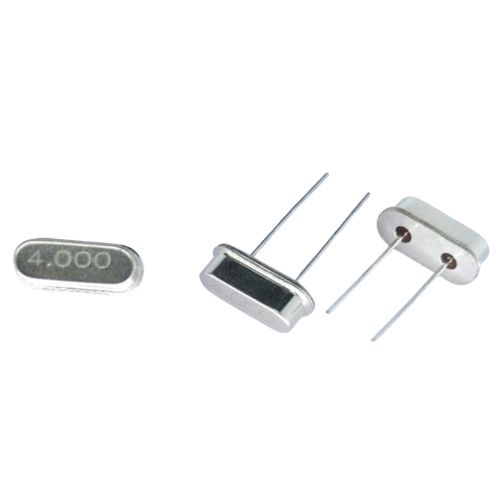 4MHz Crystal HC49S Through Hole Resonator (Quartz Crystal, Frequency Crystal) image 1