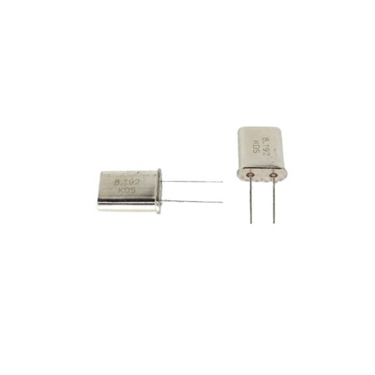 8.192MHz Crystal HC49U Through Hole Resonator (Quartz Crystal, Frequency Crystal) image 1